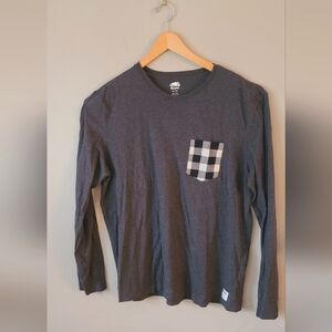 Roots Long Sleeve Top  XL